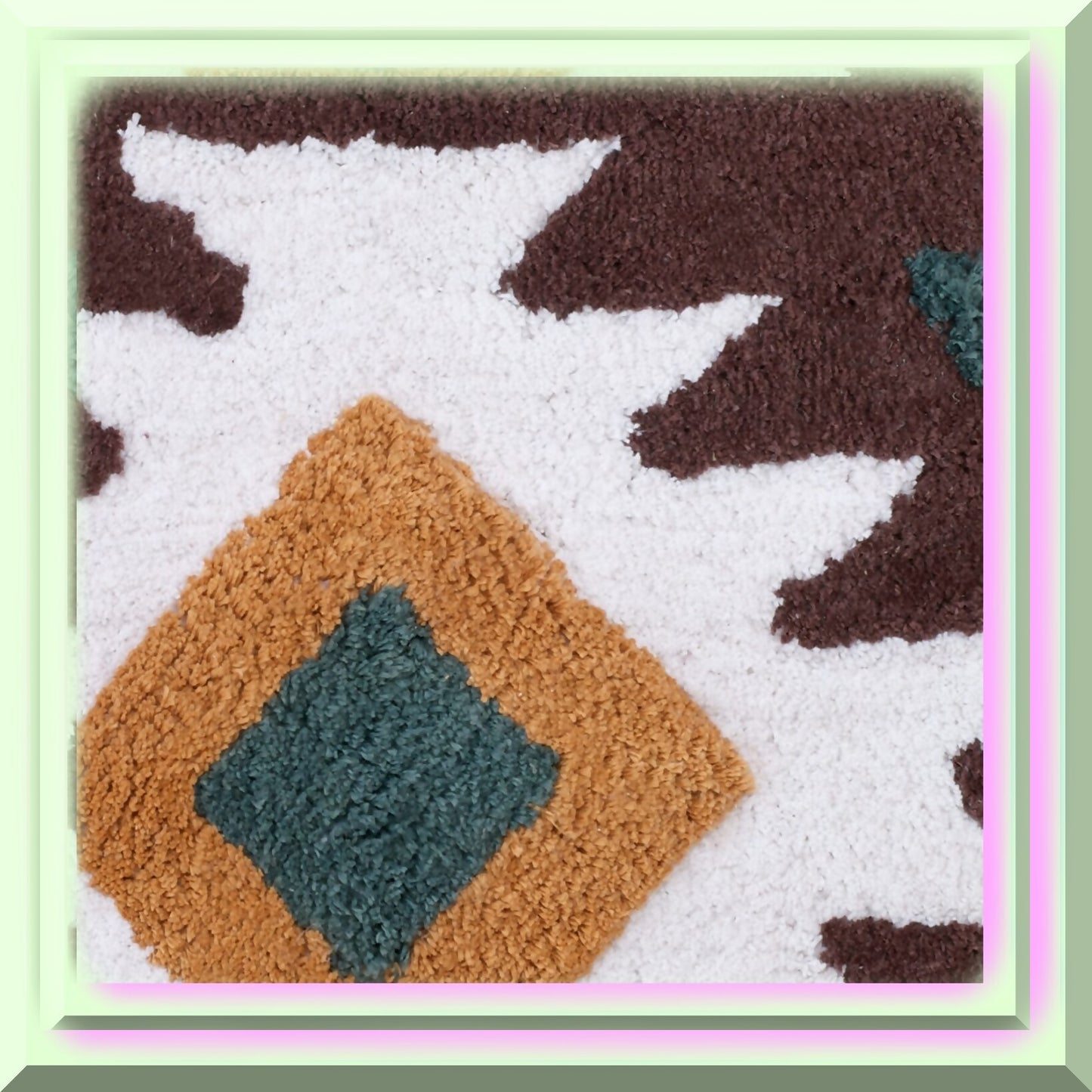 Cotton Bath Rug 20"x30" Navajo Dance Collection