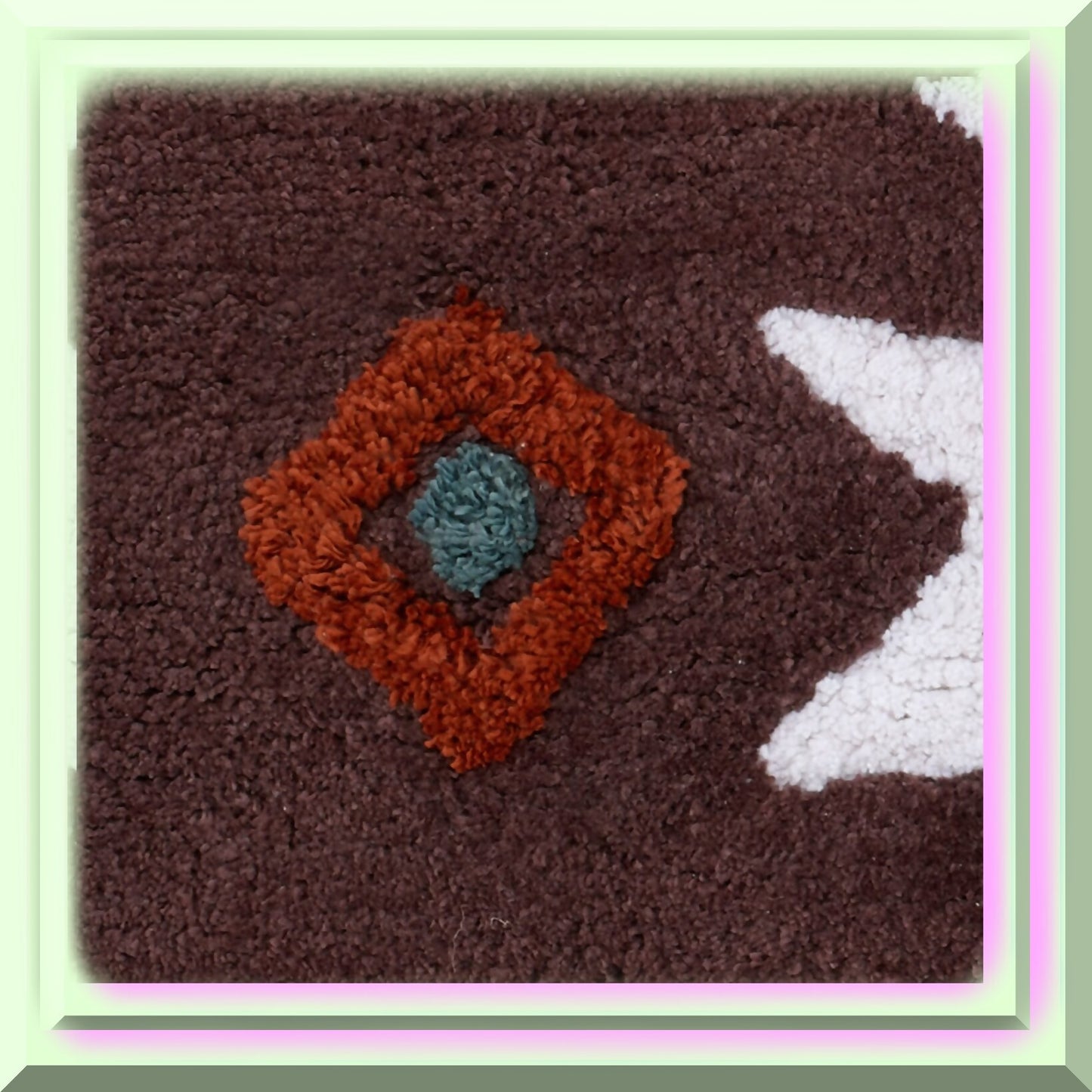 Cotton Bath Rug 20"x30" Navajo Dance Collection