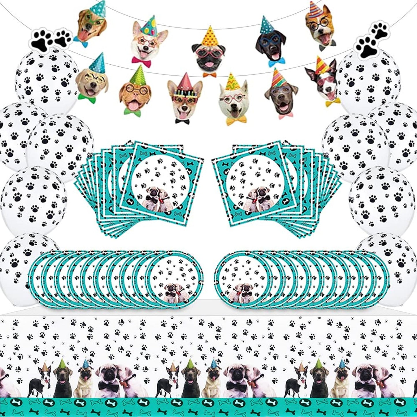 Dog Birthday Party Supplies for Kids and Pets