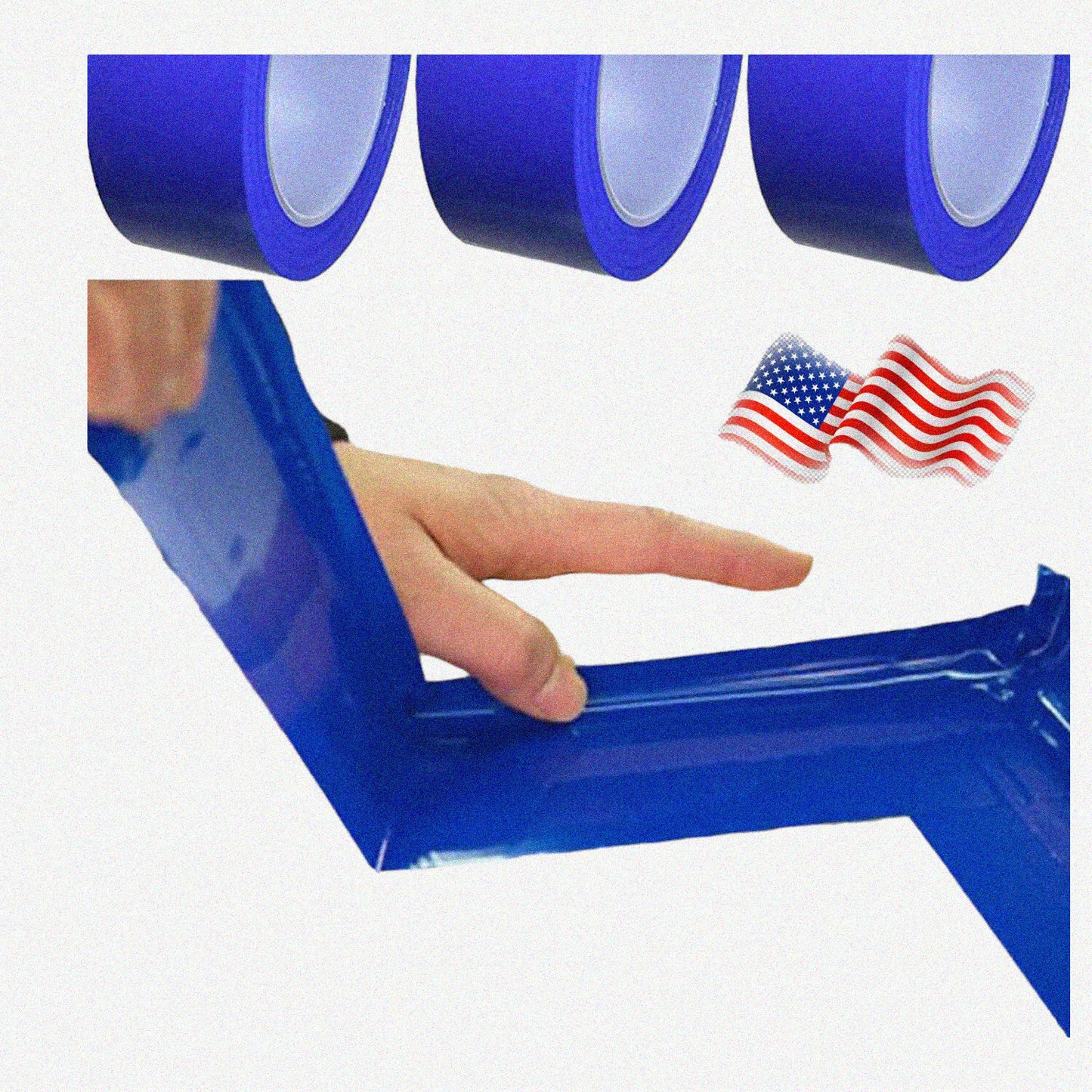 Block Out Blue Tape 12 Rolls 2" x 108ft