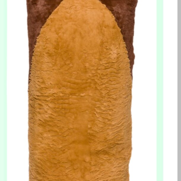 CozyCuddle Teddy Bear Body Pillow Cover - Soft Brown Animal Novelty Pillowcase for Kids and Adults - Funziez! Plush Pillow Protector