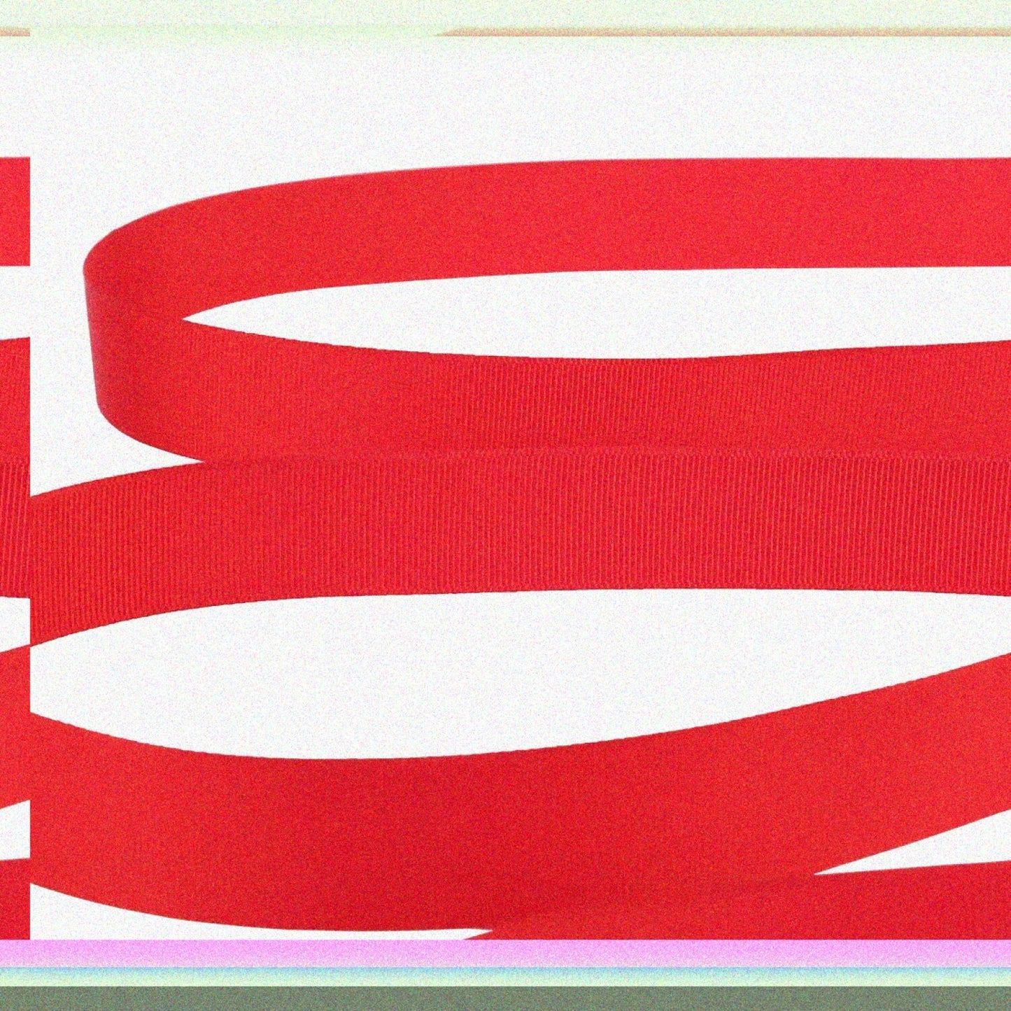 1" Wide Red Grosgrain Ribbon 25 Yards