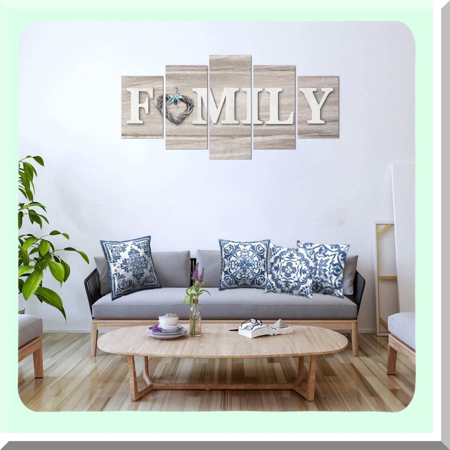 Vintage Boho Square Pillowcase Set - Decorative Cushion Covers for Bedroom, Sofa, Couch, Chair, Car - Home Decor Pillows 18 x 18 - Pack of 4