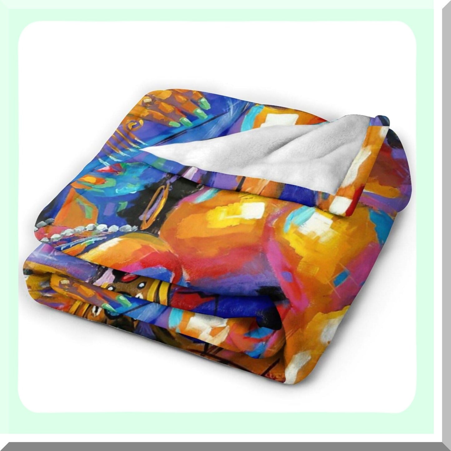 Serengeti Dreamscape Ultra Soft Fleece Throw - Cozy All-Season Decorative Blanket for Home, Couch, Bed, Chair, Travel - 60x50in