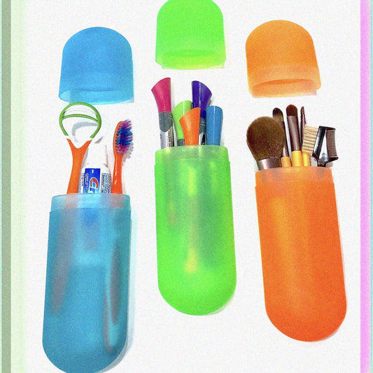 Snap N Store Assorted Hard Plastic Carrying Cases Pack of 3