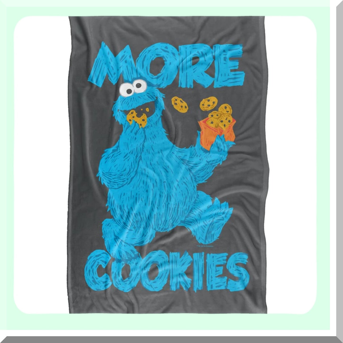Sesame Street Cozy Comfort Super Soft Throw Blanket - 36" x 58" Silky Touch for Ultimate Warmth