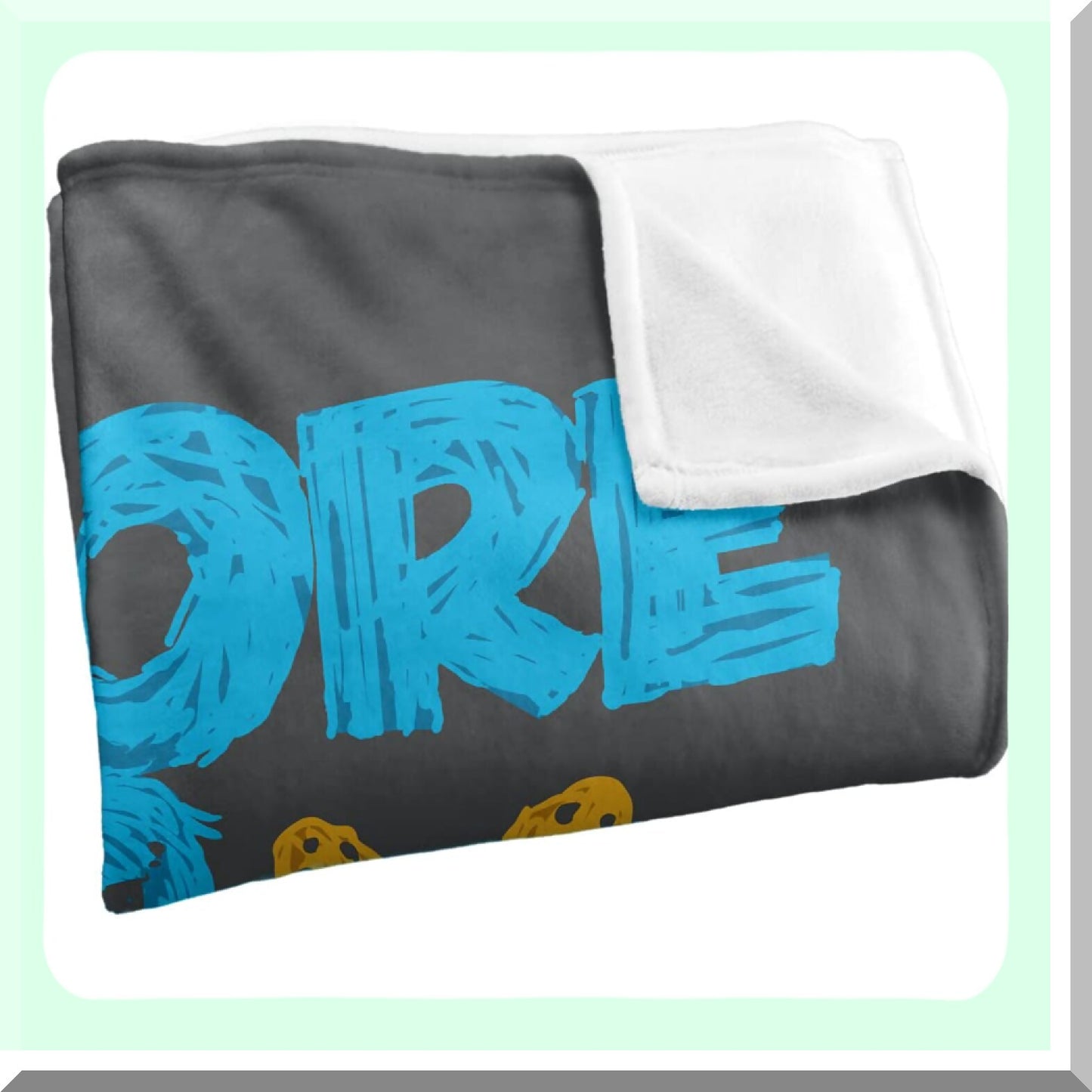 Sesame Street Cozy Comfort Super Soft Throw Blanket - 36" x 58" Silky Touch for Ultimate Warmth