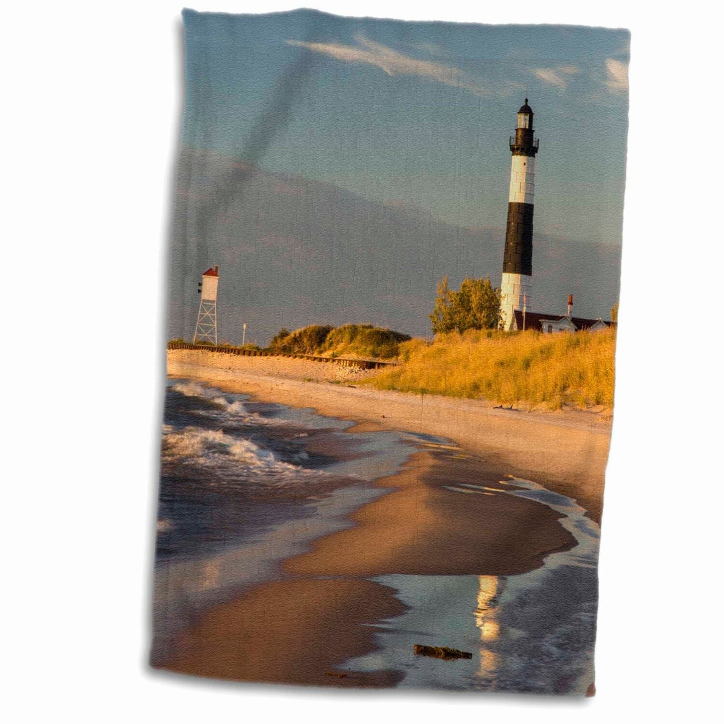 Big Sable Point Lighthouse Lake Michigan Towel 15" x 22"