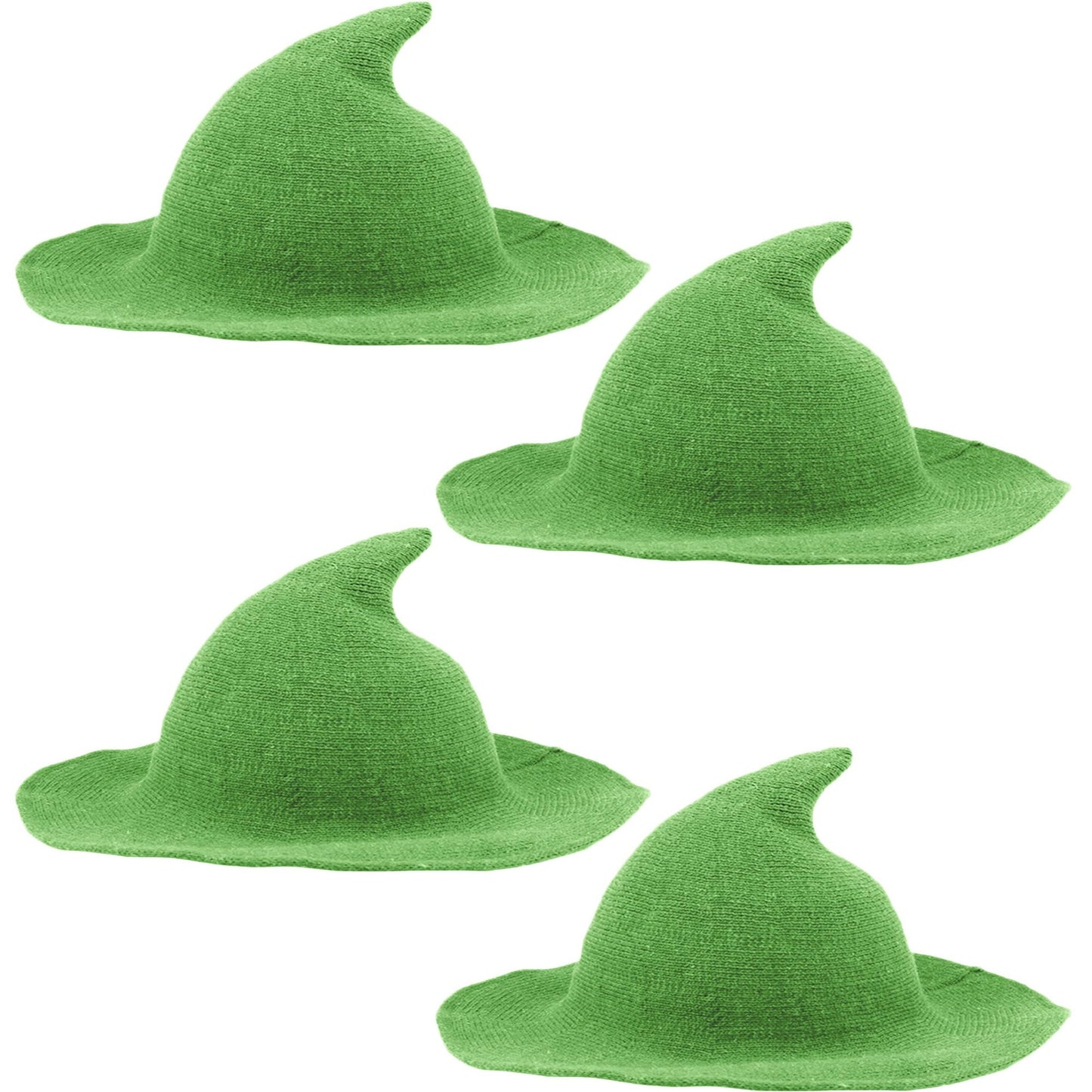 Party Pack Wool Hats - Set of 4 Colorful Party Hats for Festive Decorations and Fun Celebrations!