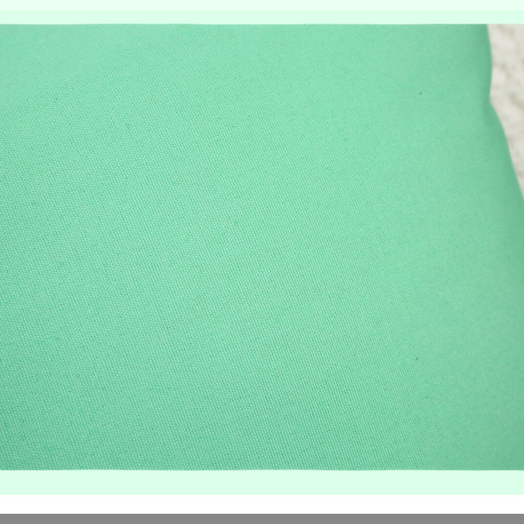 Cotton Canvas Mint Green Throw Pillow Covers - 18" x 18" - Decorative Cushion Covers - 100% Cotton - Set of 2 - 45 Colors Available - Home Decor