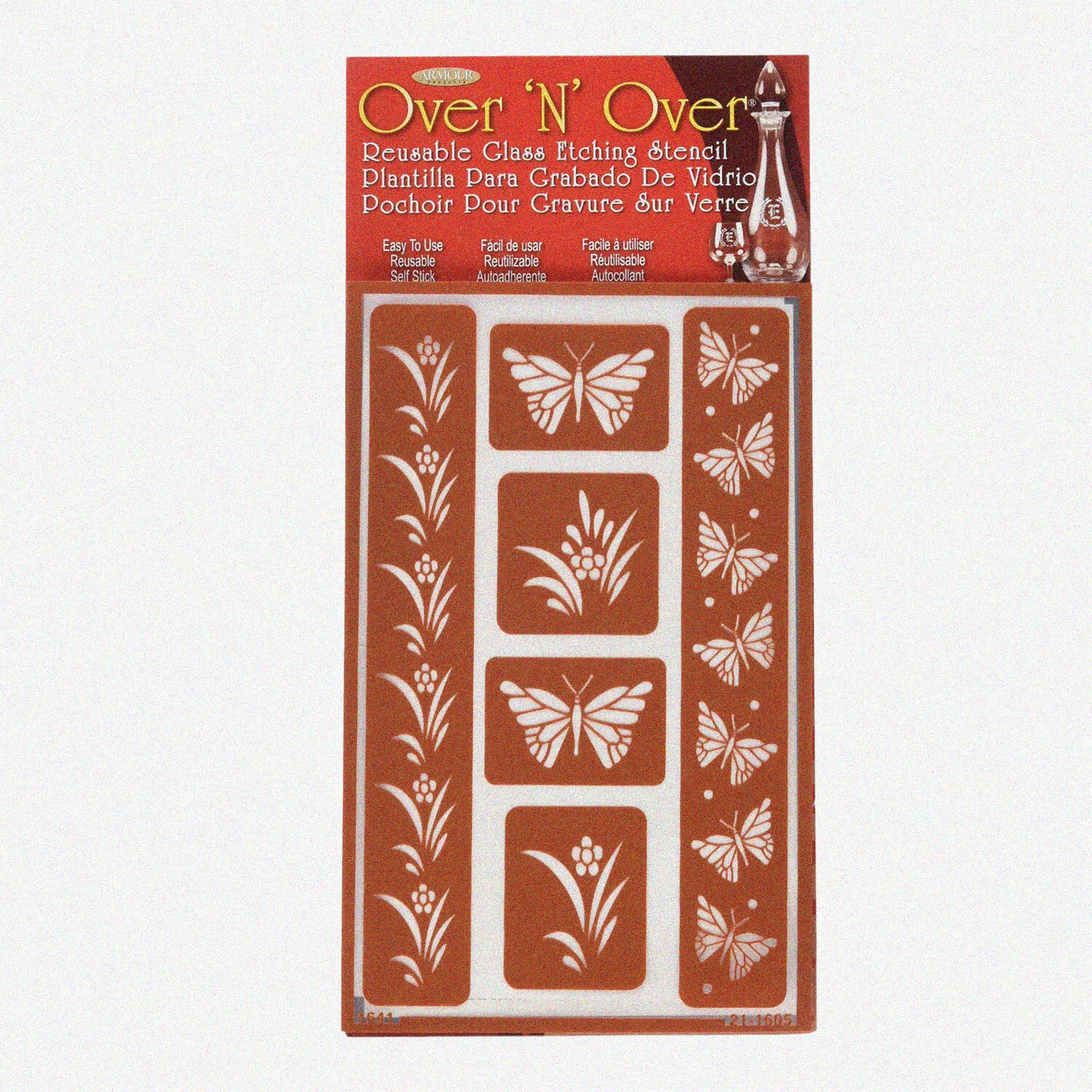 Butterfly Bliss Etch-On Reusable Stencil