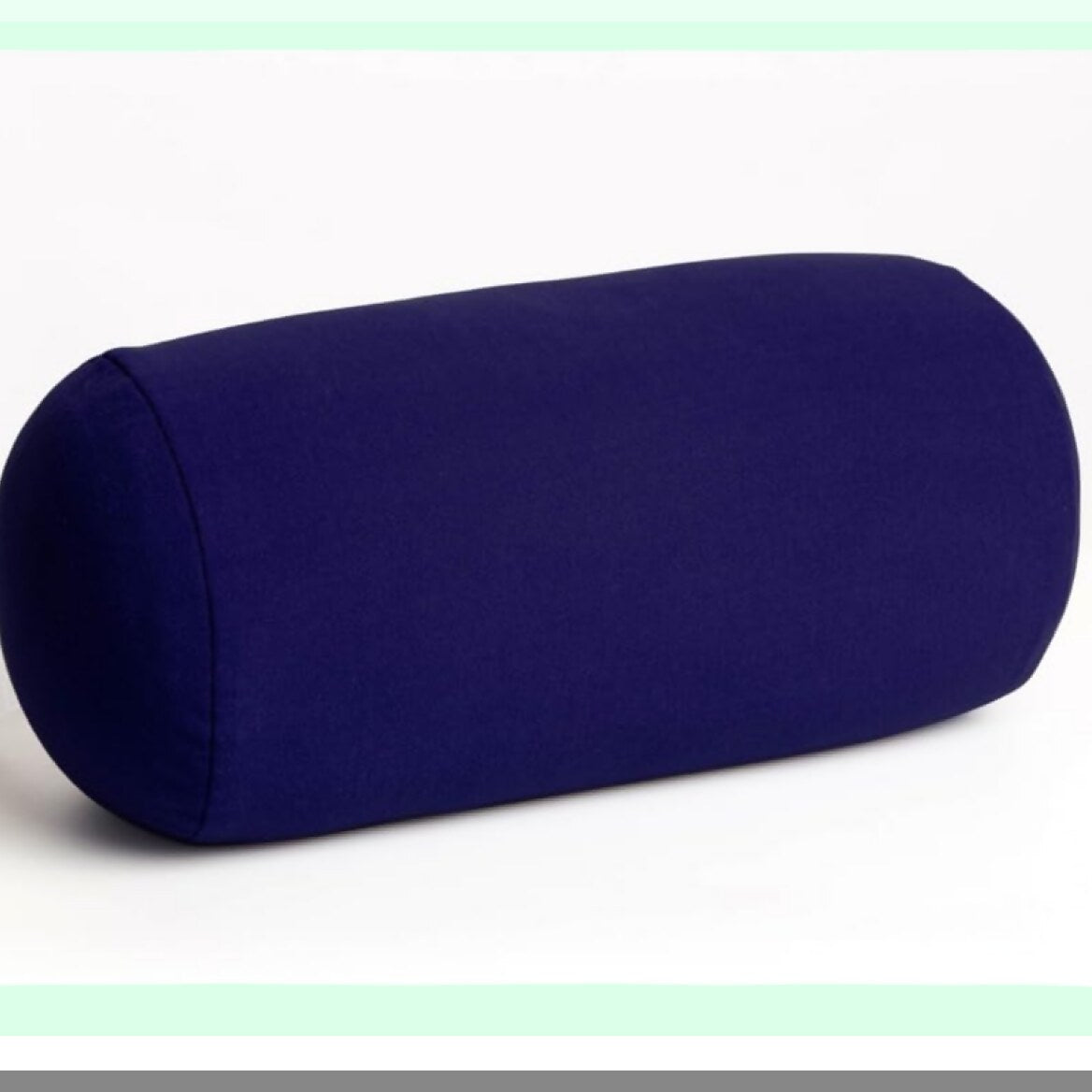 Navy Blue FlexiSquish Microbead Bolster Pillow - 7x12 Inches, Ultra Comfort Roll Cushion, Soft & Supportive, Flexible & Squishy Design