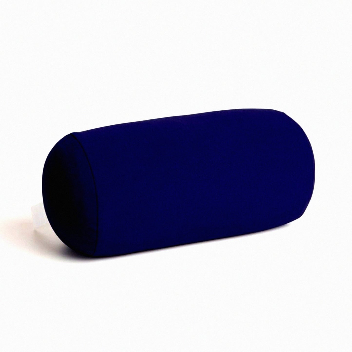 Navy Blue FlexiSquish Microbead Bolster Pillow - 7x12 Inches, Ultra Comfort Roll Cushion, Soft & Supportive, Flexible & Squishy Design