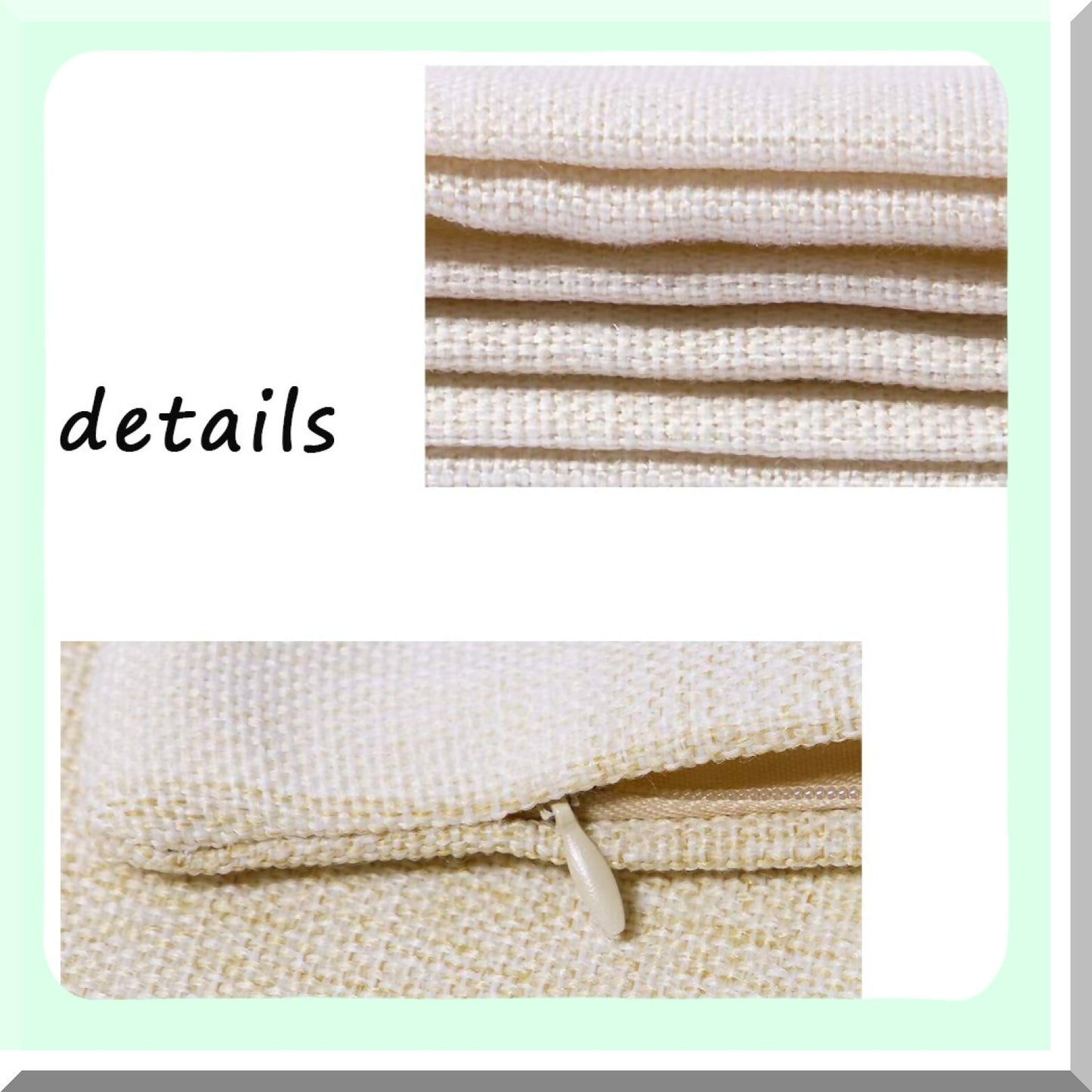 RAWR Love Letters Cotton Linen Pillow Cover - Multicolor Quote Cushion Case for Sofa Home Decor - 18"x18" Dinosaur Theme Throw Pillow