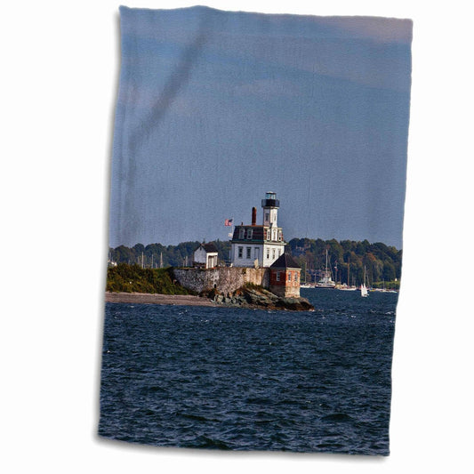 Lighthouse Newport Rhode Island Towel 15x22