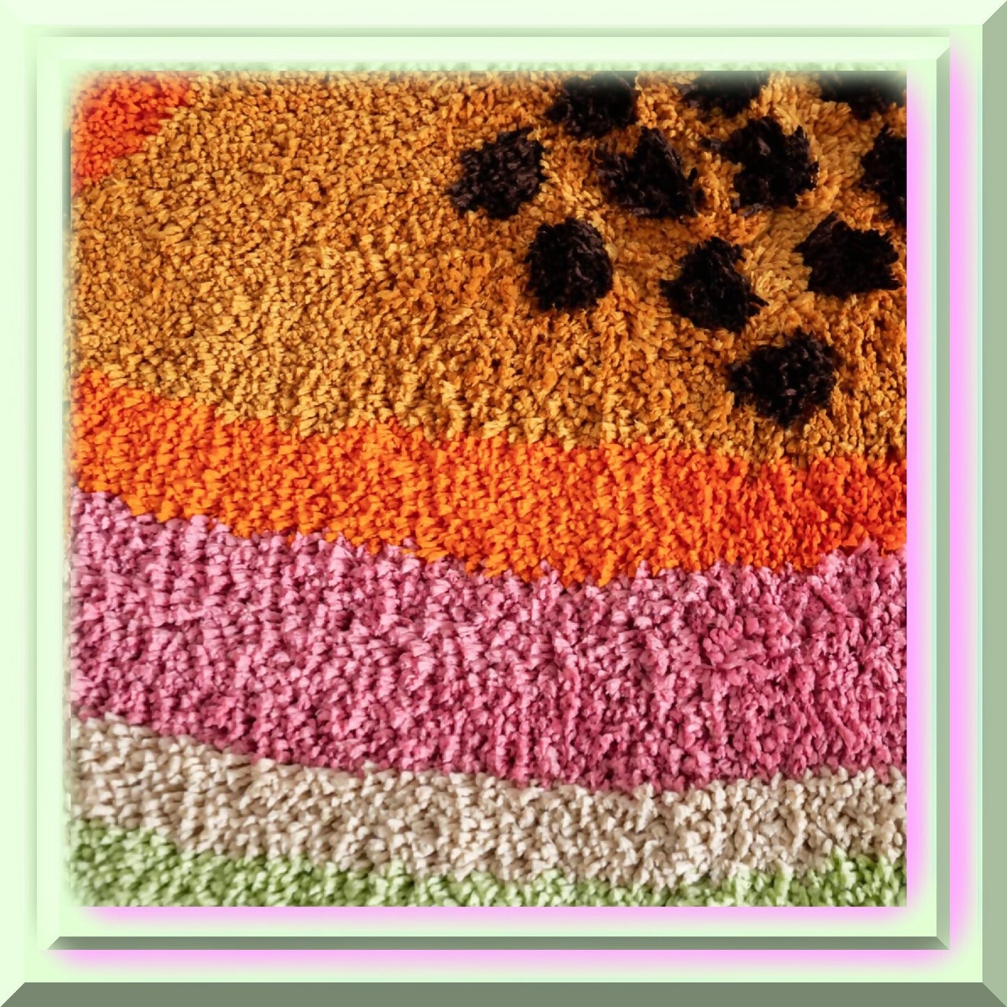 Fruit Shaped Bath Mat 18.5x25.6in Non-Slip Rug