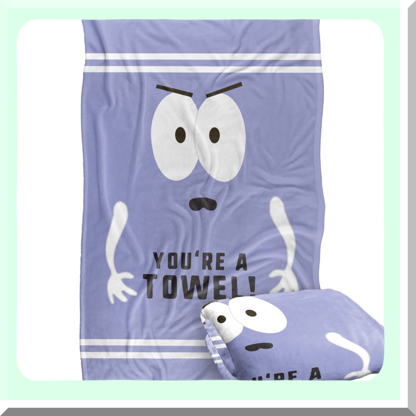 South Park Towelie Silky Touch Super Soft Throw Blanket 36x58 - Ultimate Comfort