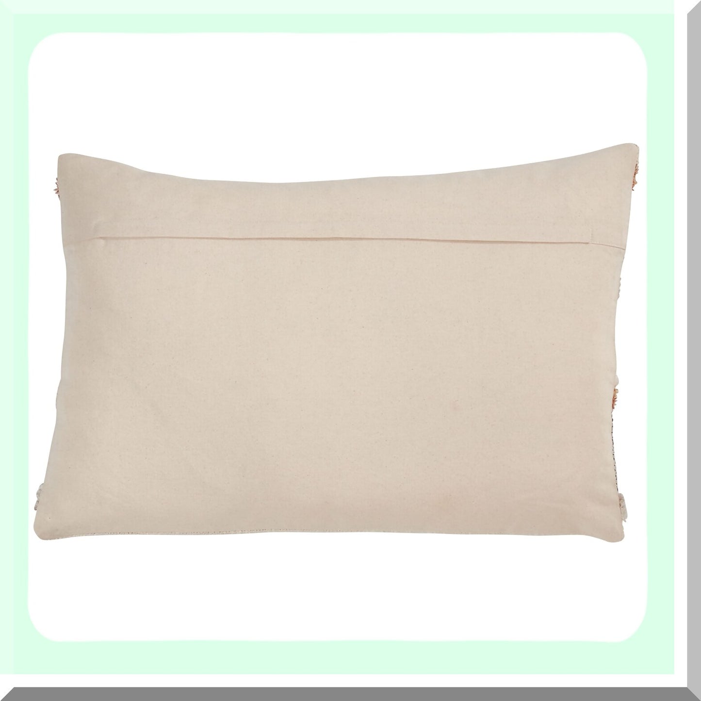 Striped Luxe Pillow Cover - 16x24 Inch - Decorative Throw Pillow Case - Modern Home Decor - Soft Cotton Blend - Multi Color - Gerard Collection