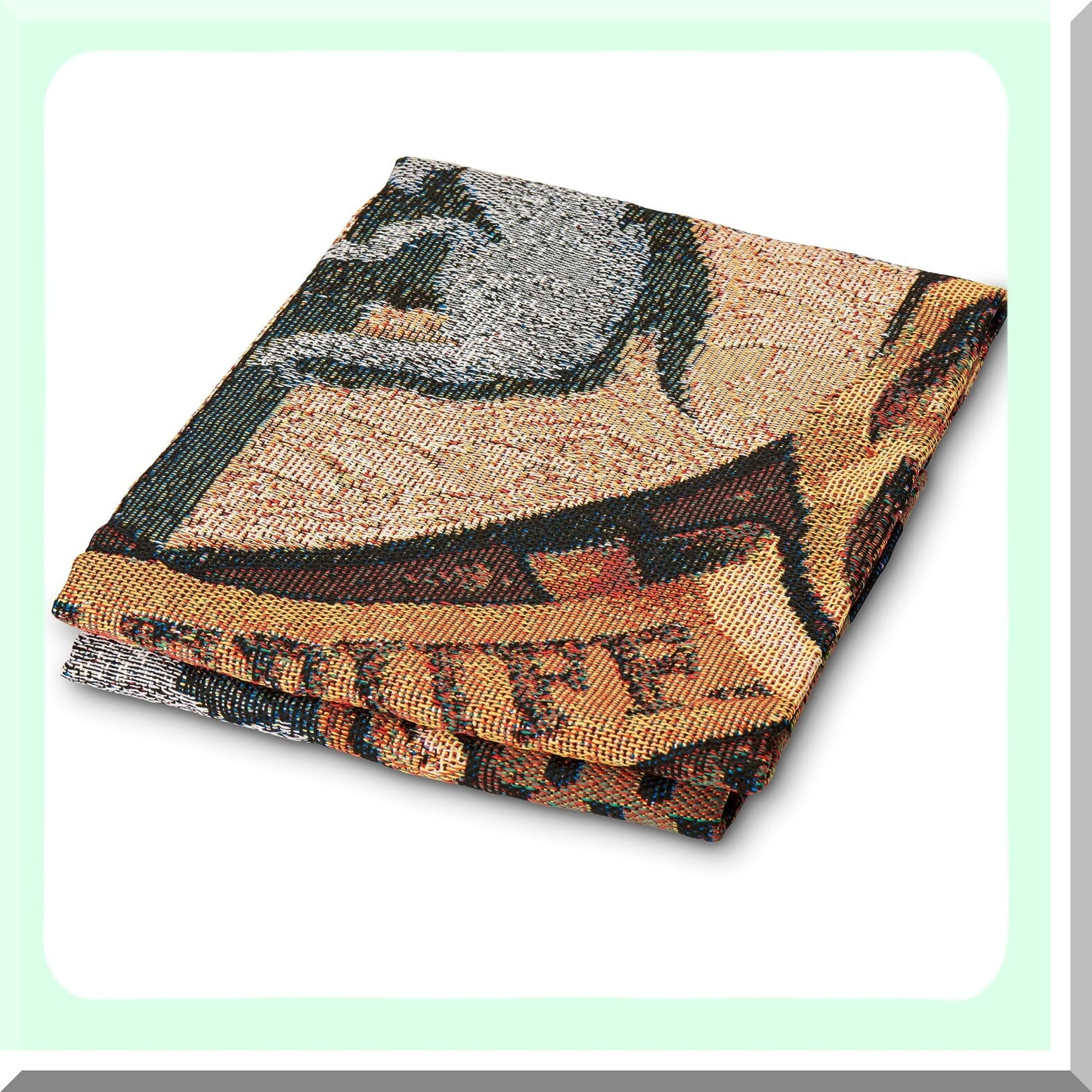 Hufflepuff Heritage Woven Tapestry Throw Blanket - 48x60