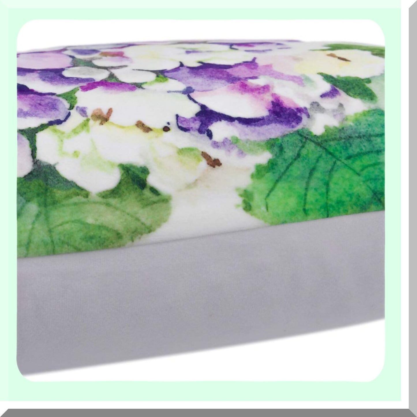 Lilac Bloom Decorative Pillow Cover - Purple Flower Accent Aesthetic Throw Pillowcase for Home Bed Living Room Sofa Decor - Girl Gift 12x20 Inch