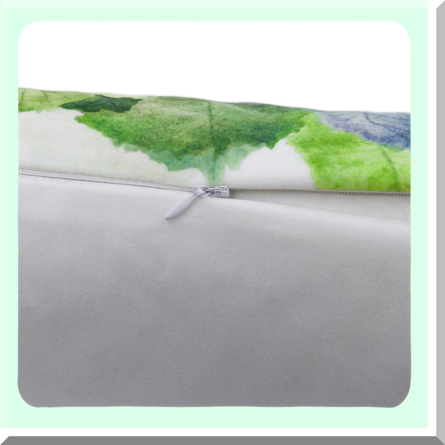 Lilac Bloom Decorative Pillow Cover - Purple Flower Accent Aesthetic Throw Pillowcase for Home Bed Living Room Sofa Decor - Girl Gift 12x20 Inch