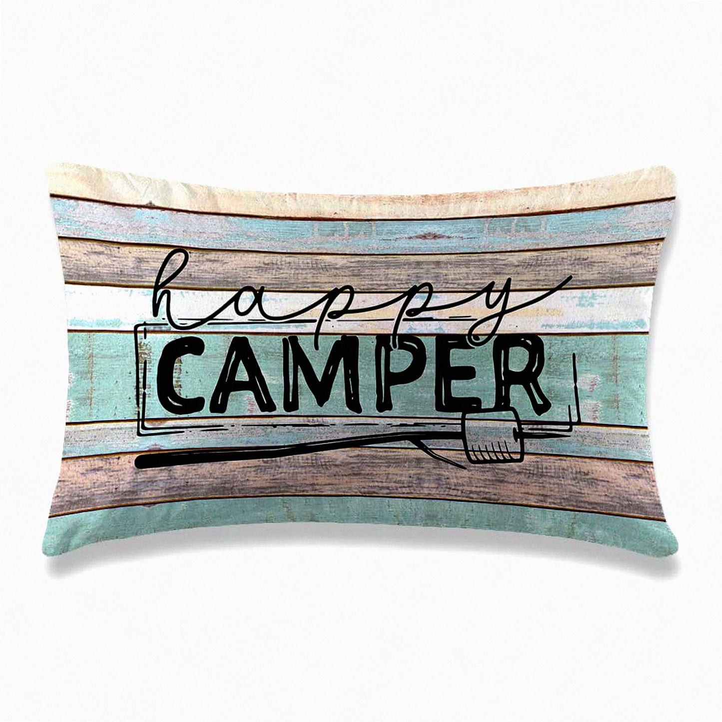 Adventure Bliss Pillow Covers - 12x20 inch Camping Gifts Cushion Cases for Happy Campers! Soft Decorative Pillowcase for Sofa, Bedroom, Car, RV - Perfect Camper Loves Gift!