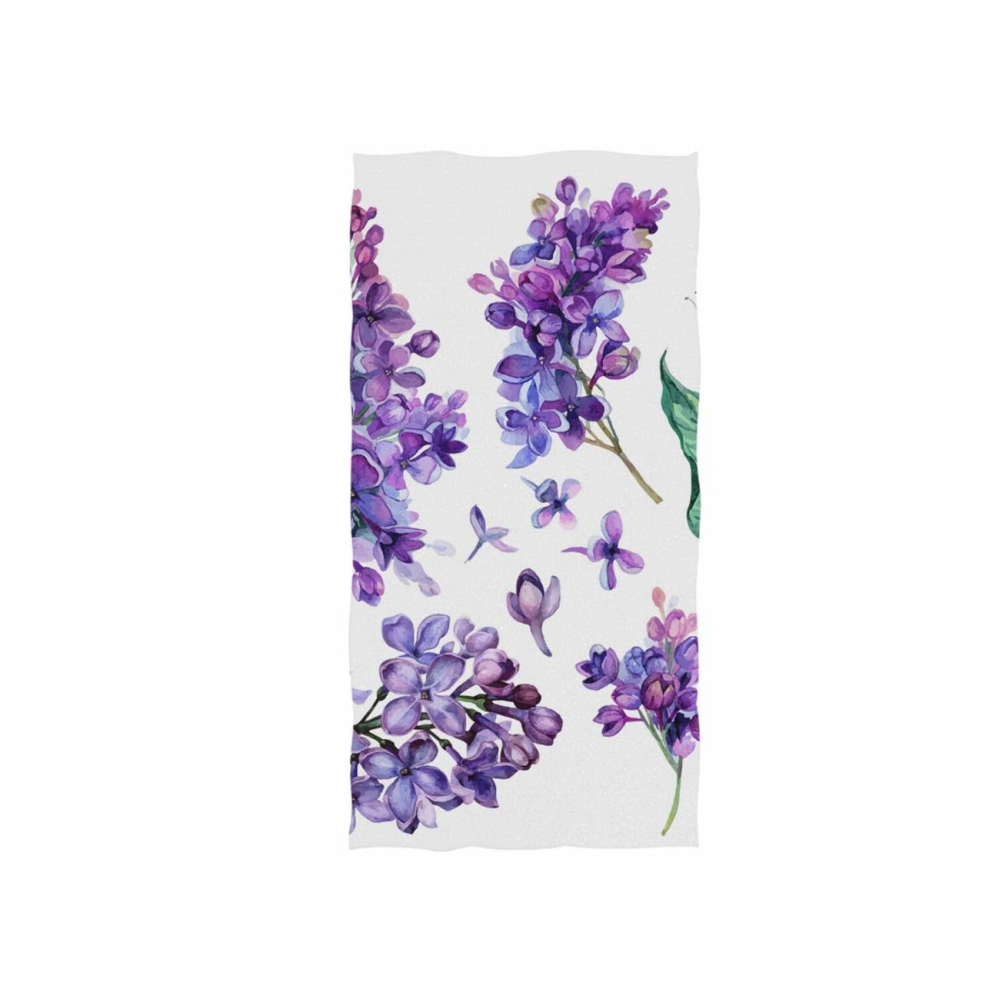 Purple Lilac Hand Towel 30"x15"