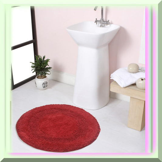 Radiant Collection 100% Cotton Bathroom Rug Set