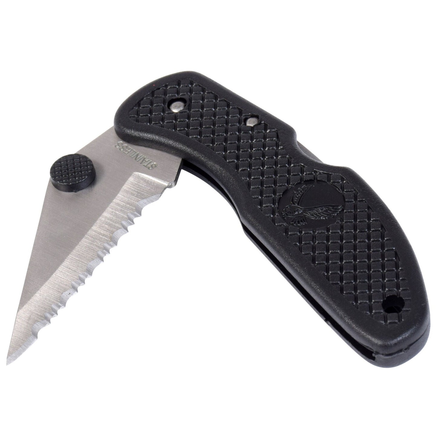 Folding Camping Knives with Serrated Blades, 4.5x8.375 in. (Pack of 28)