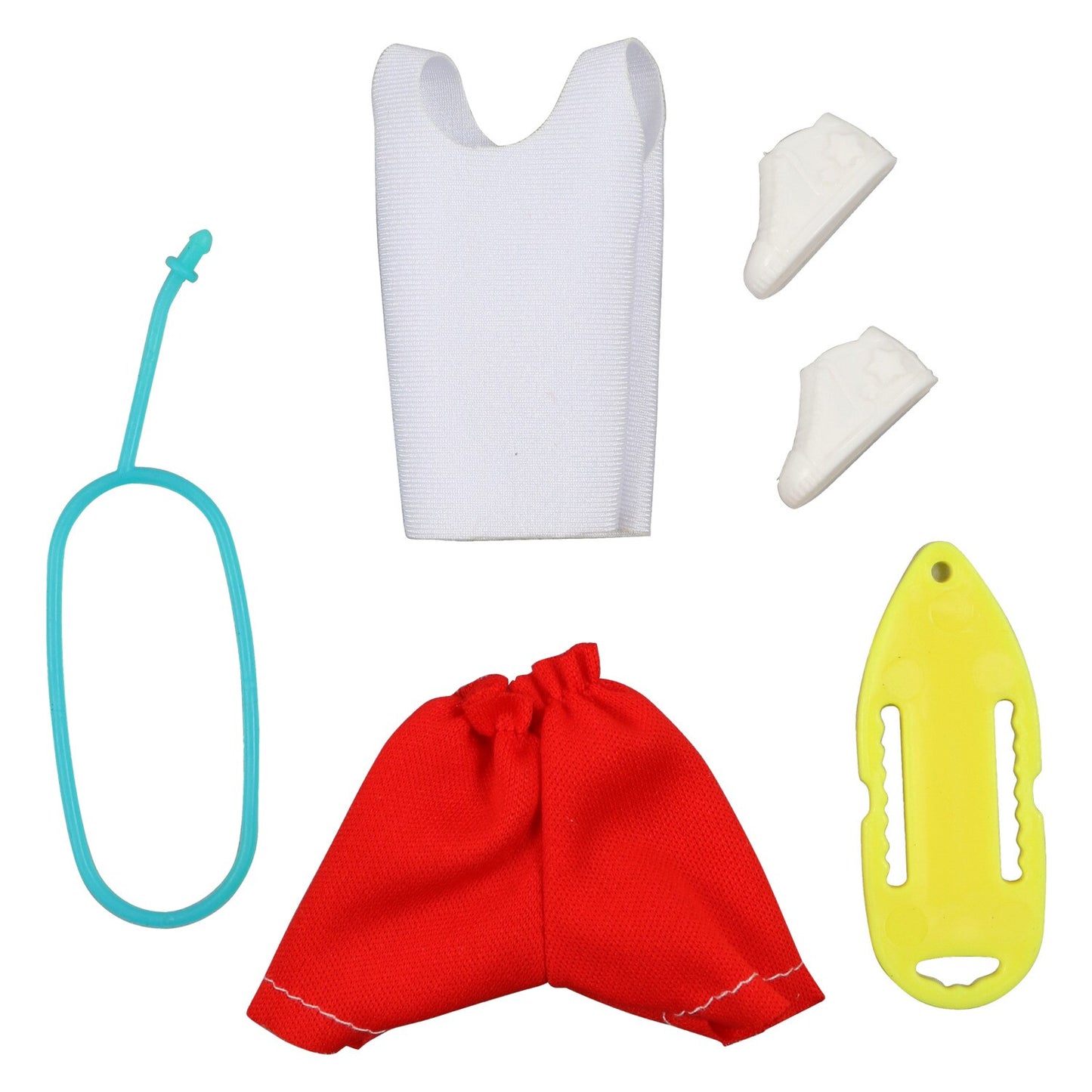 Fashion Doll Beach Themed Clothes and Accessories (Pack of 36)