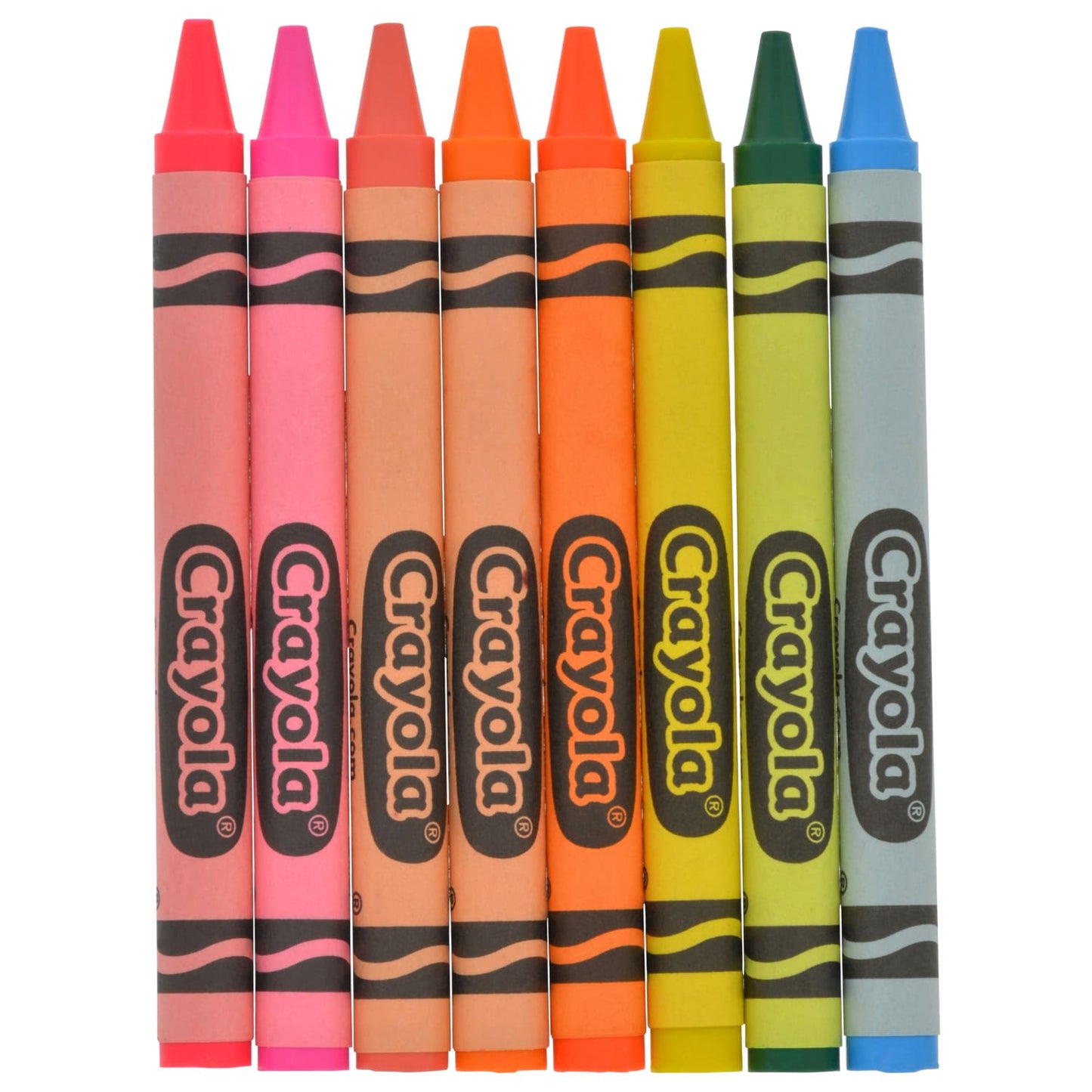 Crayola Neon Crayons, 8-ct. Boxes (Pack of 4)