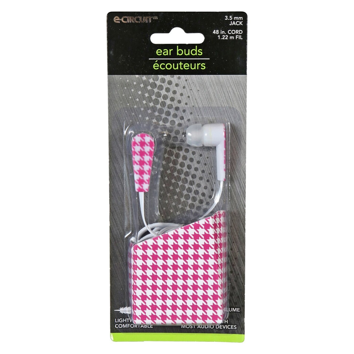 E-Circuit Flat Wire Fashion Earbuds (Pack of 36)