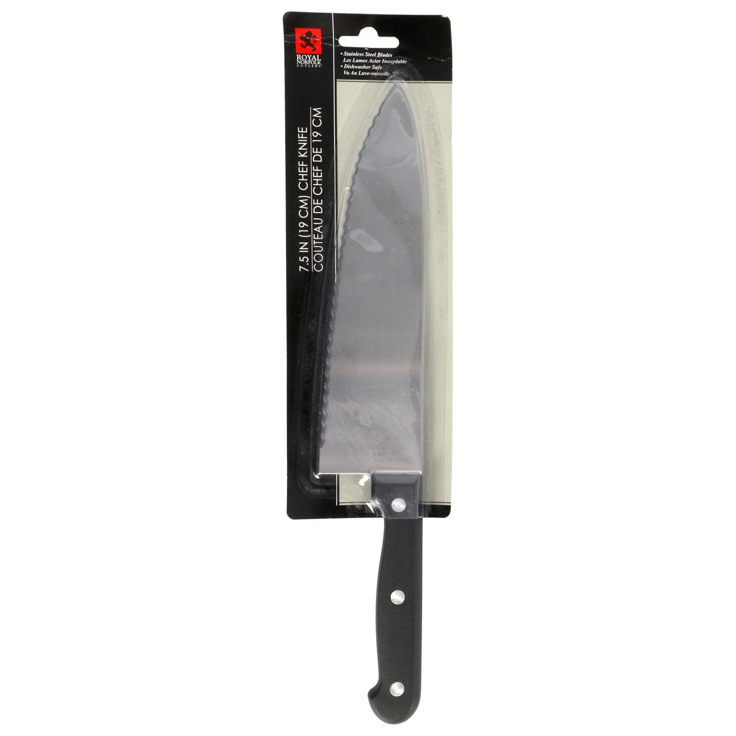 Royal Norfolk Cutlery(TM) Chef's Knife, 7.5-in. (Pack of 24)