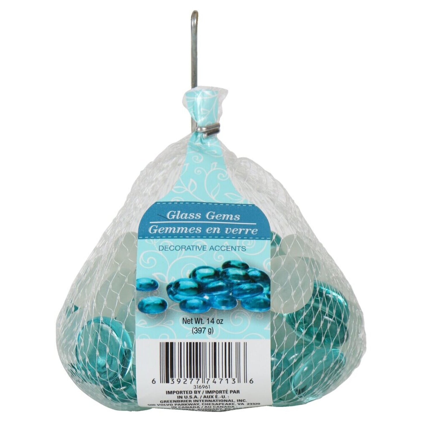 Aqua Mist Decorative Gems (Pack of 24)