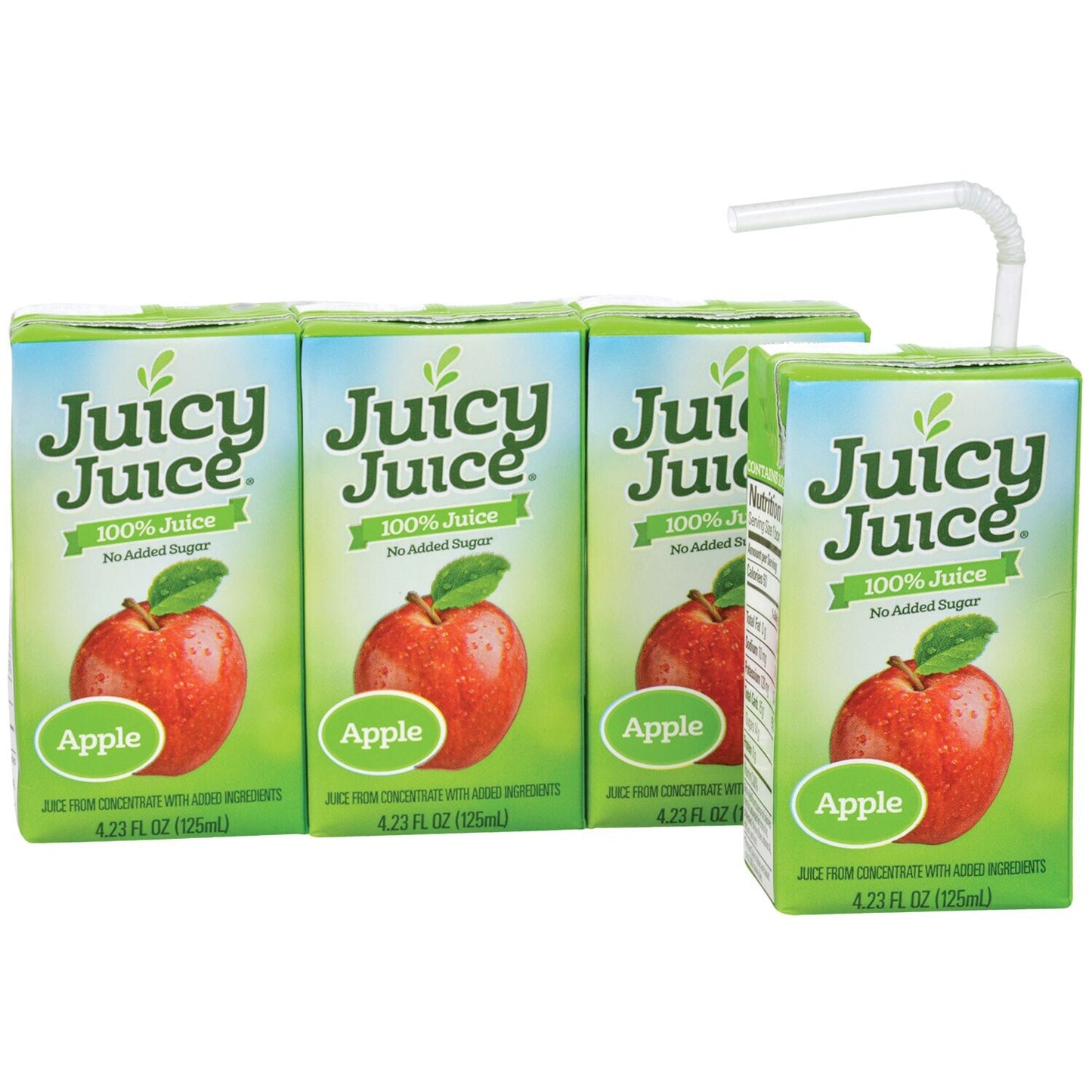 Juicy Juice Apple Juice Boxes, 4-ct. Packs (Pack of 11)