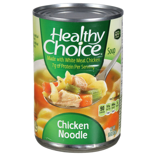 Healthy Choice Chicken Noodle Soup, 15-oz. Cans (Pack of 12)