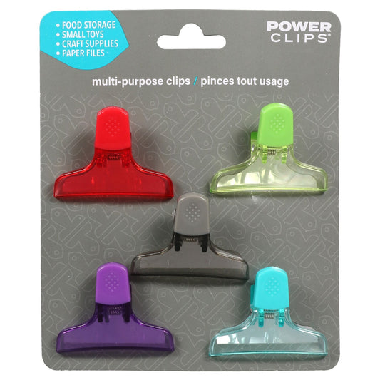 Power Clips Two Toned Clips, 5-ct. Packs (Pack of 24)