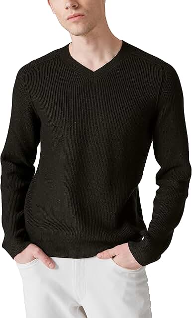 Men's Cloud Soft V-Neck Sweater