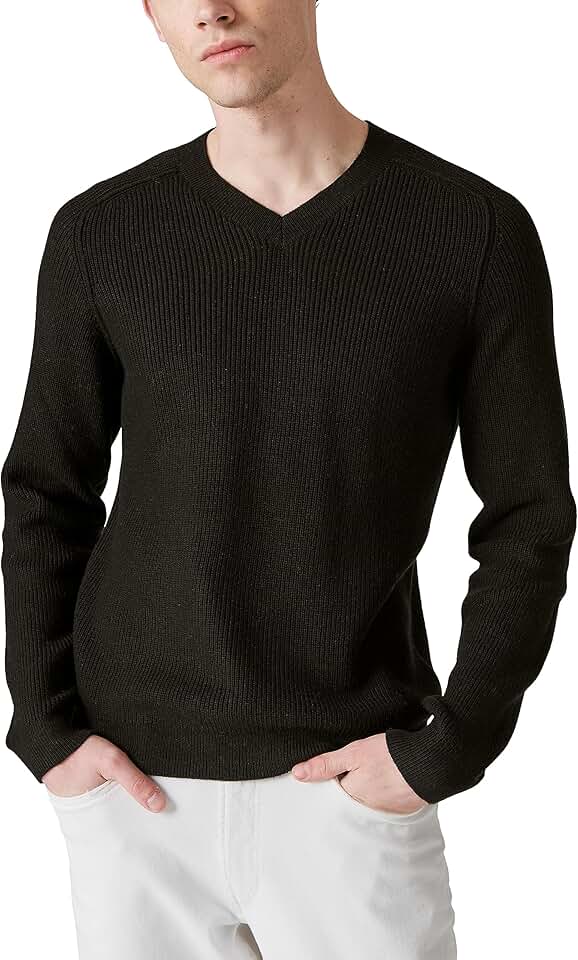 Men's Cloud Soft V-Neck Sweater