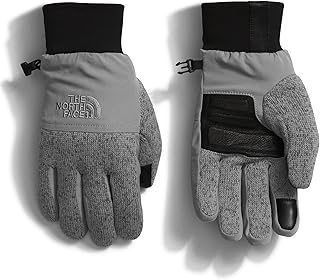 Men's Water-Resistant Leather Gloves with Fleece Lining