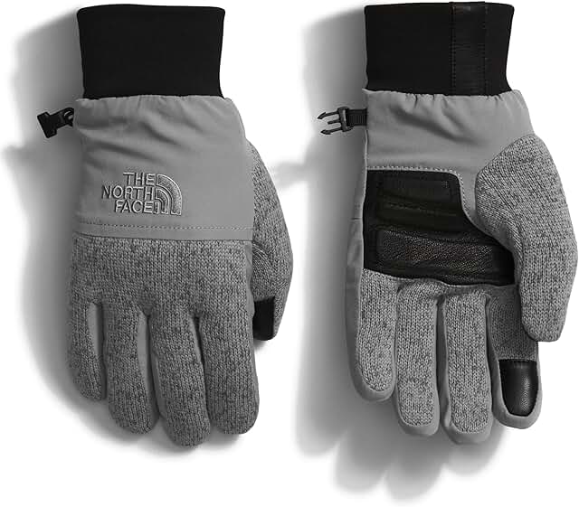 Men's Water-Resistant Leather Gloves with Fleece Lining