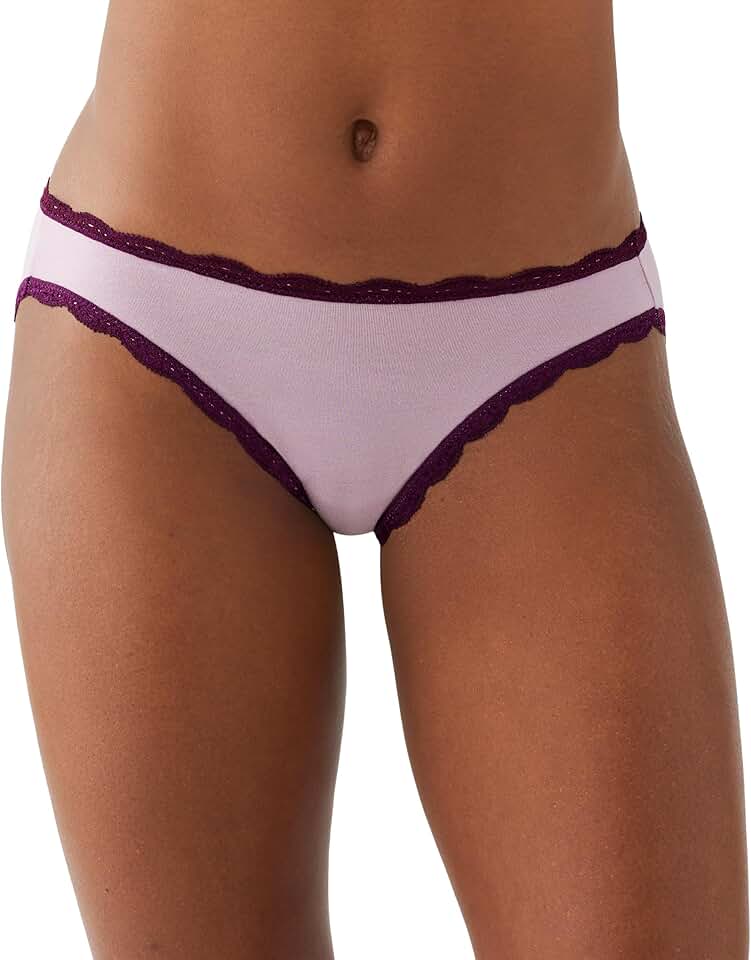 Women's Eyelet Moderate Coverage Bikini Panty