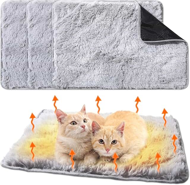 4 Pack Self Warming Cat and Dog Mats