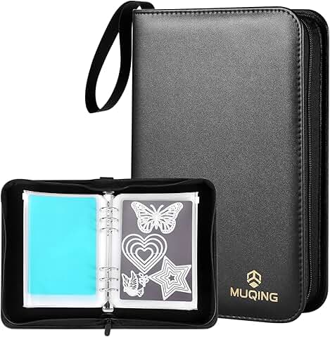24 Magnetic Sheets and Storage Bags for Stamps and Dies