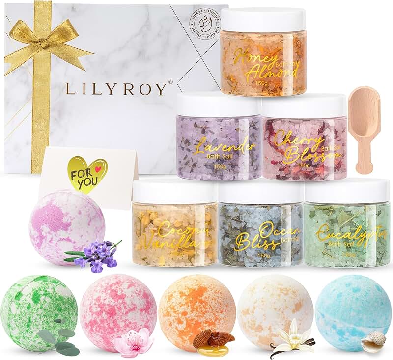 Luxury Spa Gift Set for Women - 15 Pieces