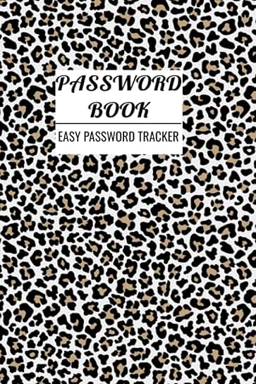 Simple Password Tracker Book