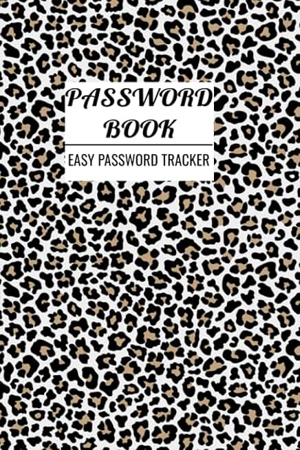 Simple Password Tracker Book