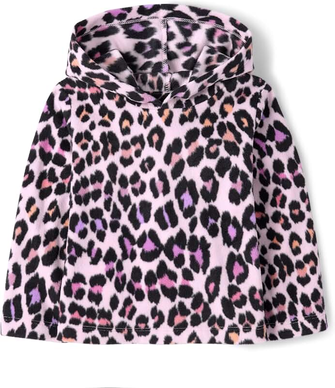 Baby Girls and Toddler Microfleece Hoodie