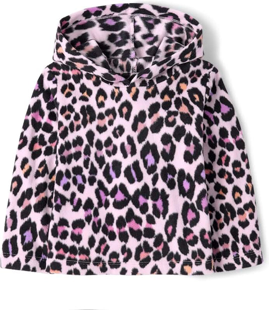 Baby Girls and Toddler Microfleece Hoodie