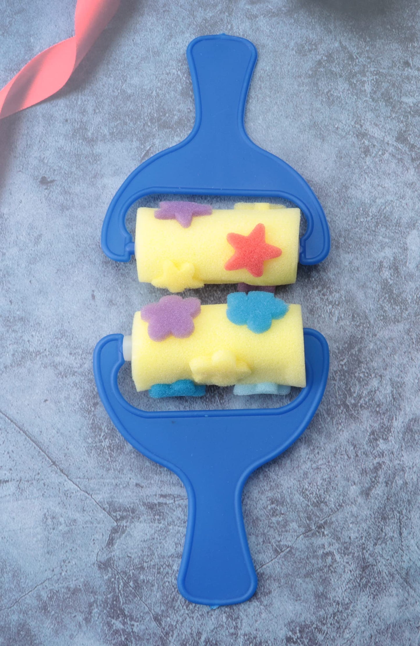 8 Pcs Kids Painting Sponge Roller Set